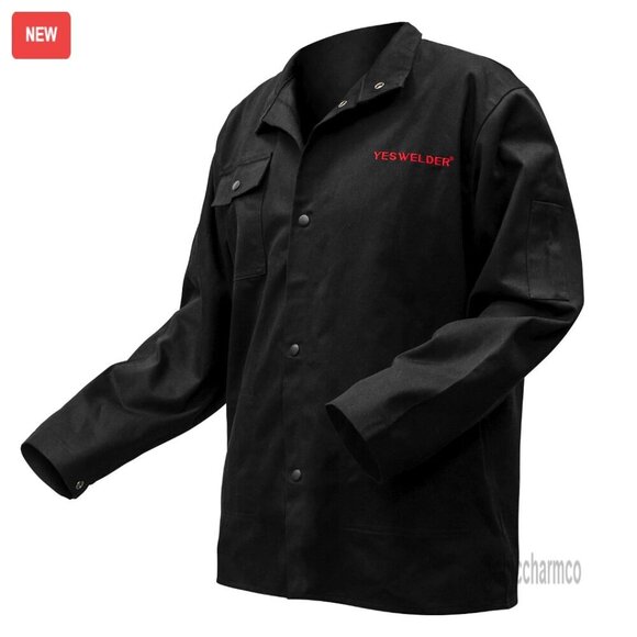 Other - Flame Resistant Welding Jacket Lightweight FR Cotton Protective Workwear Modern